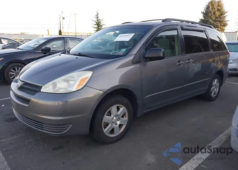 2005 Toyota Sienna Ce from USA, damaged, VIN 5TDZA23CX5S377770